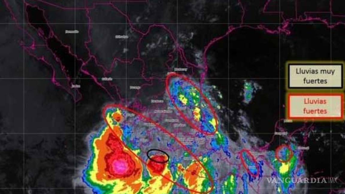 Tormenta tropical 'Narda' provoca intensas lluvias en México; 29 municipios de Jalisco suspenden clases