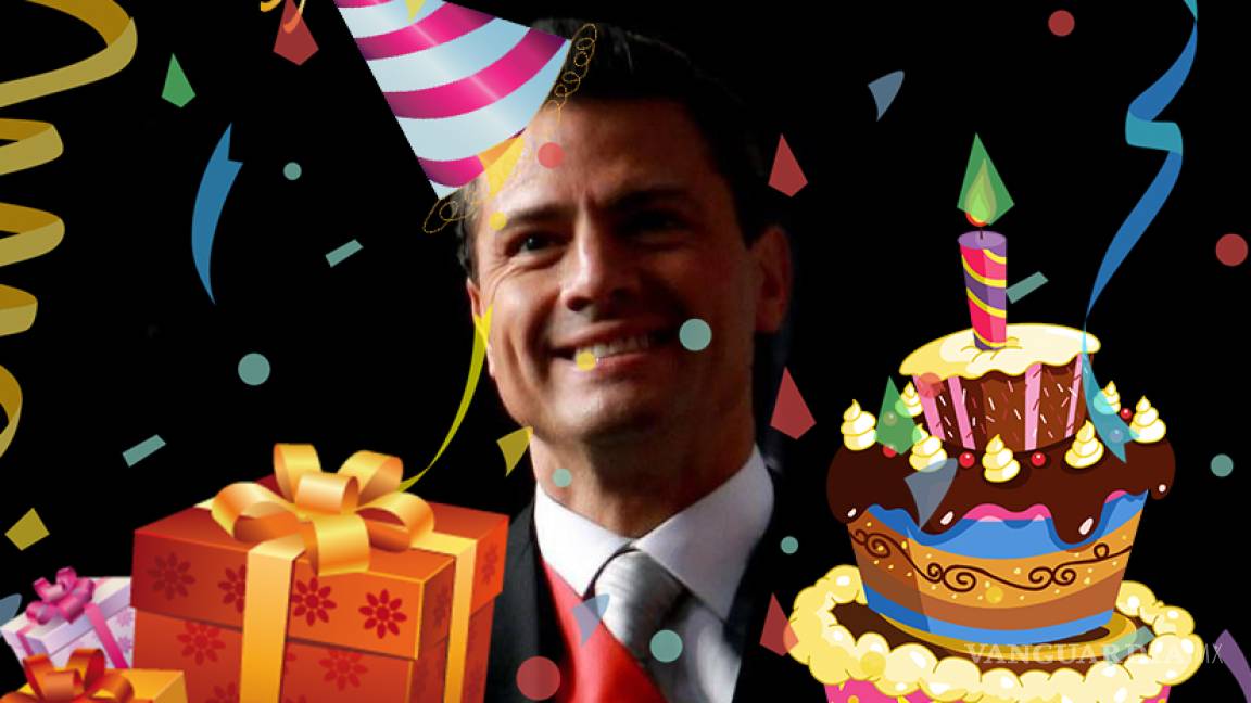 Hacen 'bullying' a Peña Nieto en su último cumpleaños como Presidente de la República