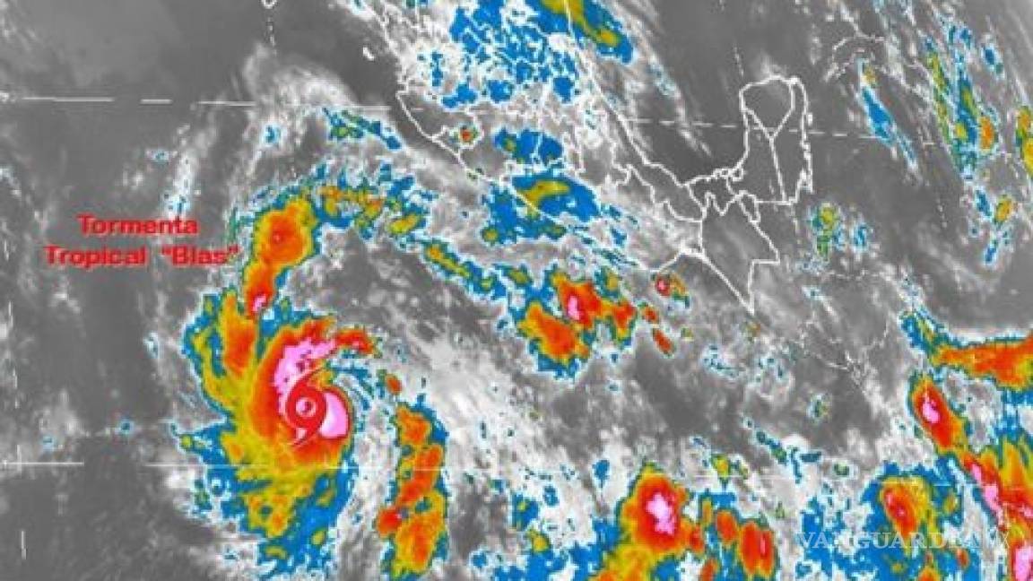 Se forma tormenta “Blas” en el Océano Pacífico; se ubica al sureste de Colima y Jalisco