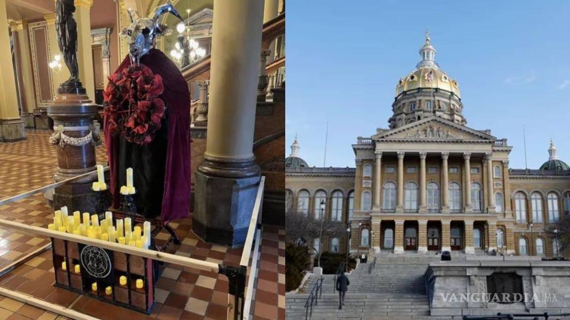 Exposición satánica en el Capitolio de Iowa provoca polémica