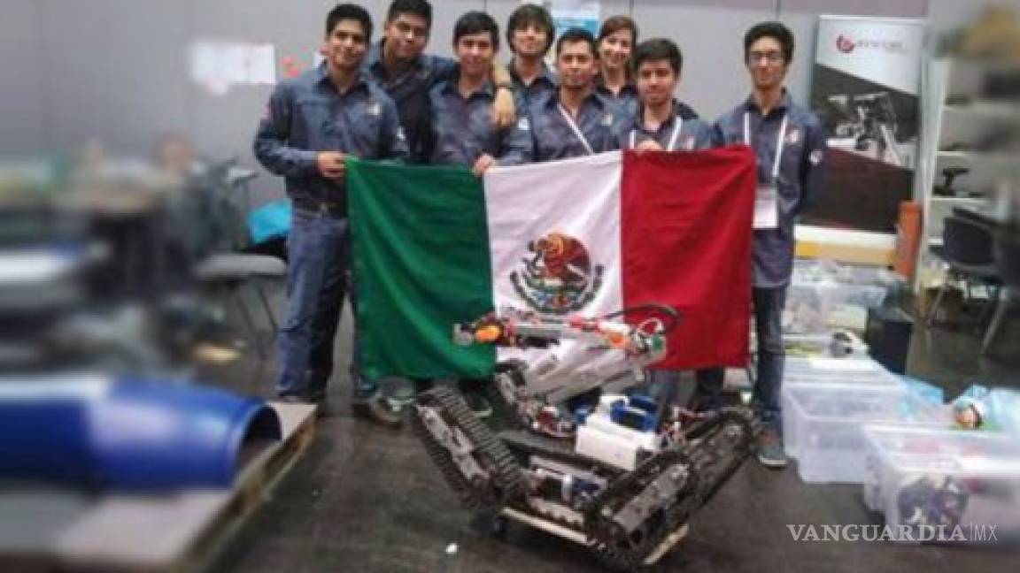Estudiantes mexicanos ganan oro en RoboCup 2016 en Alemania