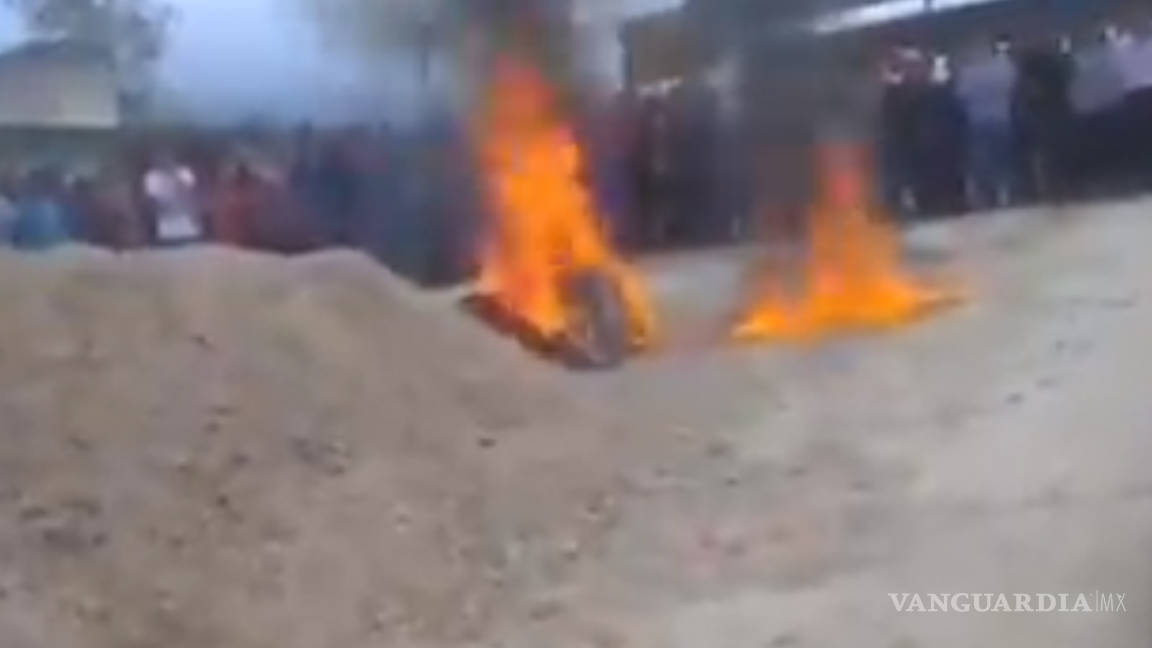 Pobladores queman vivos en Chiapas a dos hombres; los acusan de homicidio