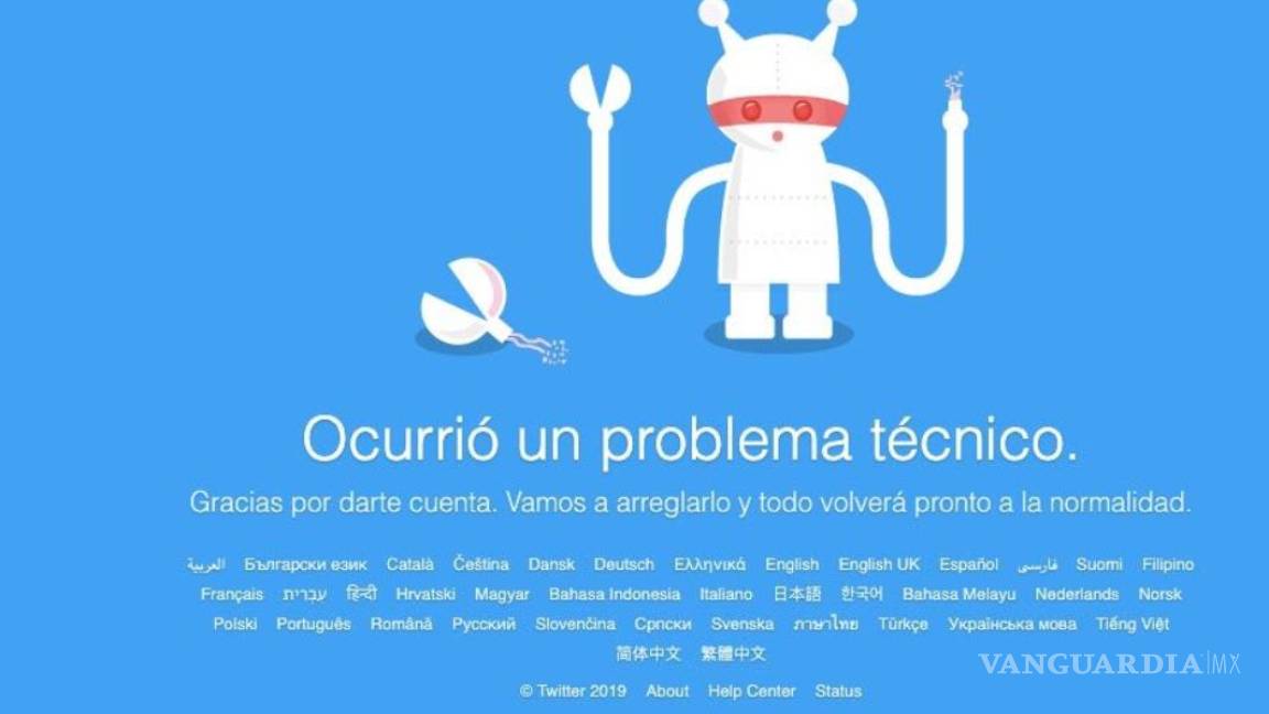 ¿Twitter no funciona?, la red social sufre 'caída'