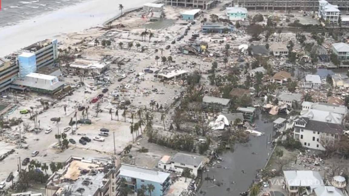 Paso del huracán ‘Ian’ por EUA y Cuba dejó 54 muertos