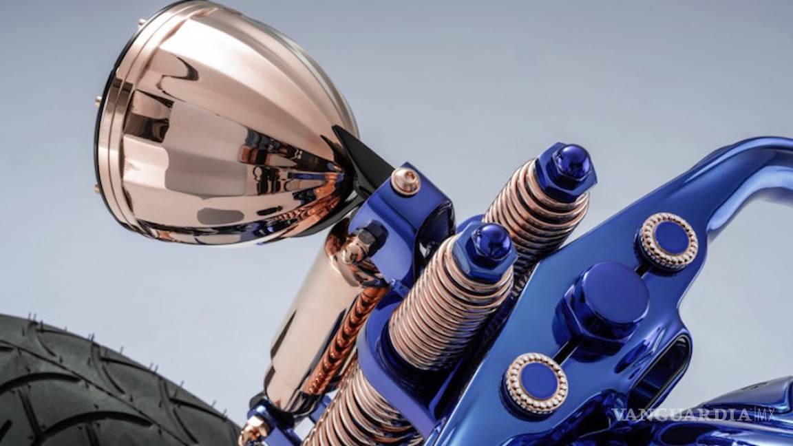 $!Harley-Davidson Bucherer Blue Edition, la moto más cara, casi dos millones de dólares