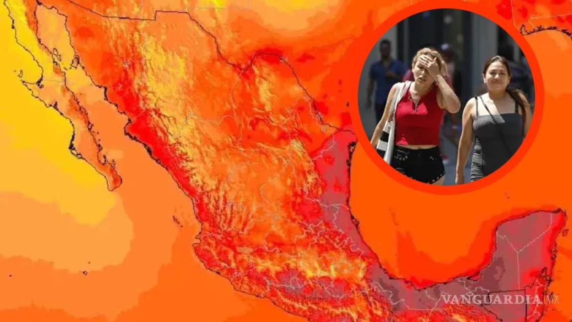 ¡Se viene el calorón!... Subirán los termómetros hasta los 45 grados en gran parte del territorio mexicano; lluvias fuertes para estos estados