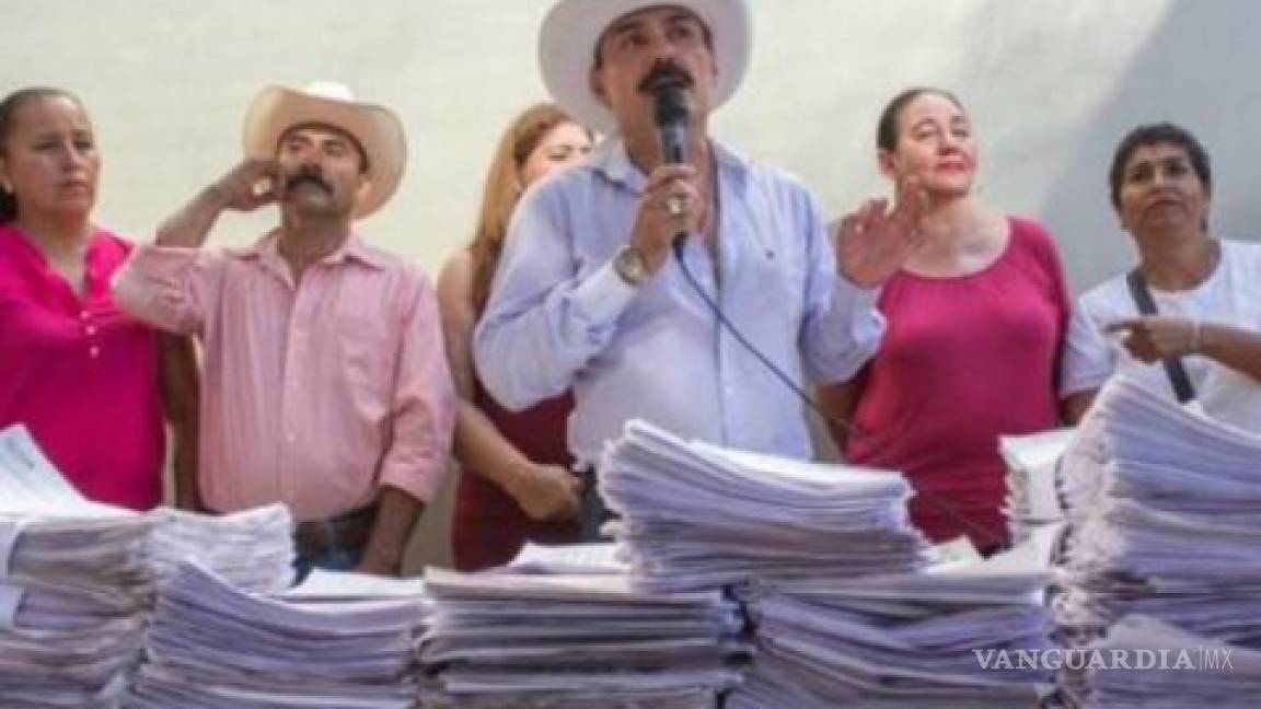 “El Chapo” de Sinaloa juntó 18 mil firmas para candidatura...sólo le pedían dos mil