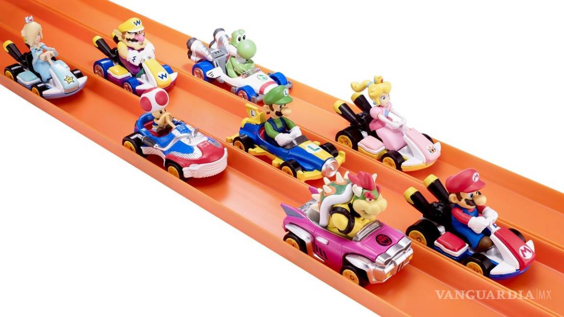 Hot-Wheels lanzará colección de la famosa saga de Nintendo Mario Kart