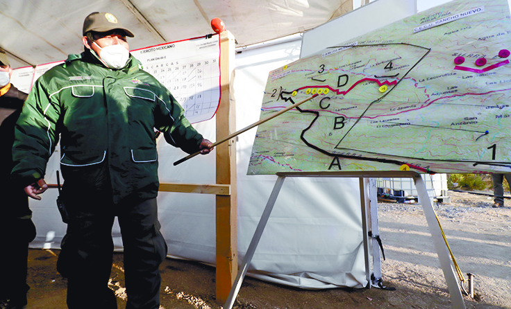 $!No escatimará Coahuila recursos contra incendio: Miguel Riquelme