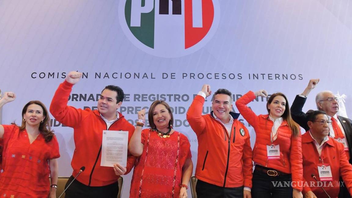 Xóchitl Gálvez es registrada por el PRI como su precandidata presidencial