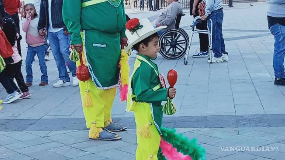 Un pequeño coahuilense conquista con su danza en San Juan de los Lagos