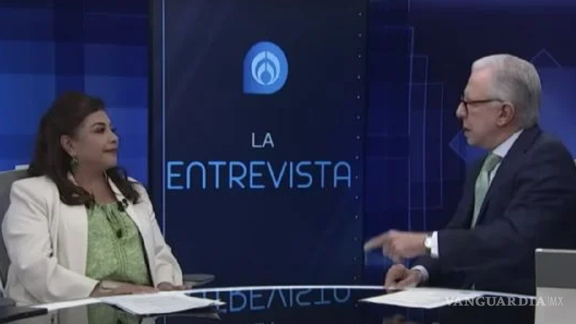 “No me califique de misógino”, Clara Brugada y López-Dóriga ‘chocan’ en entrevista