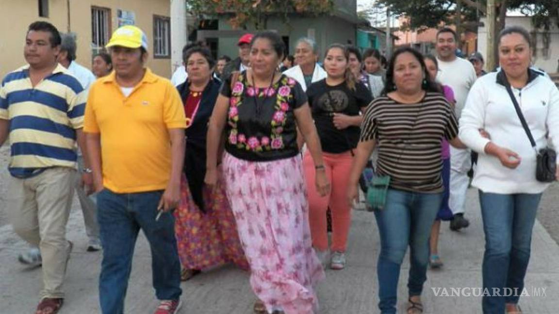 Balean a candidata a la presidencia municipal de Juchitán