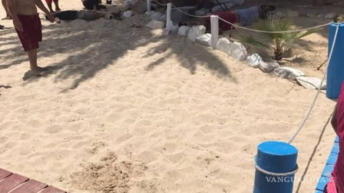 Matan a tres personas en playa de Baja California Sur (video)