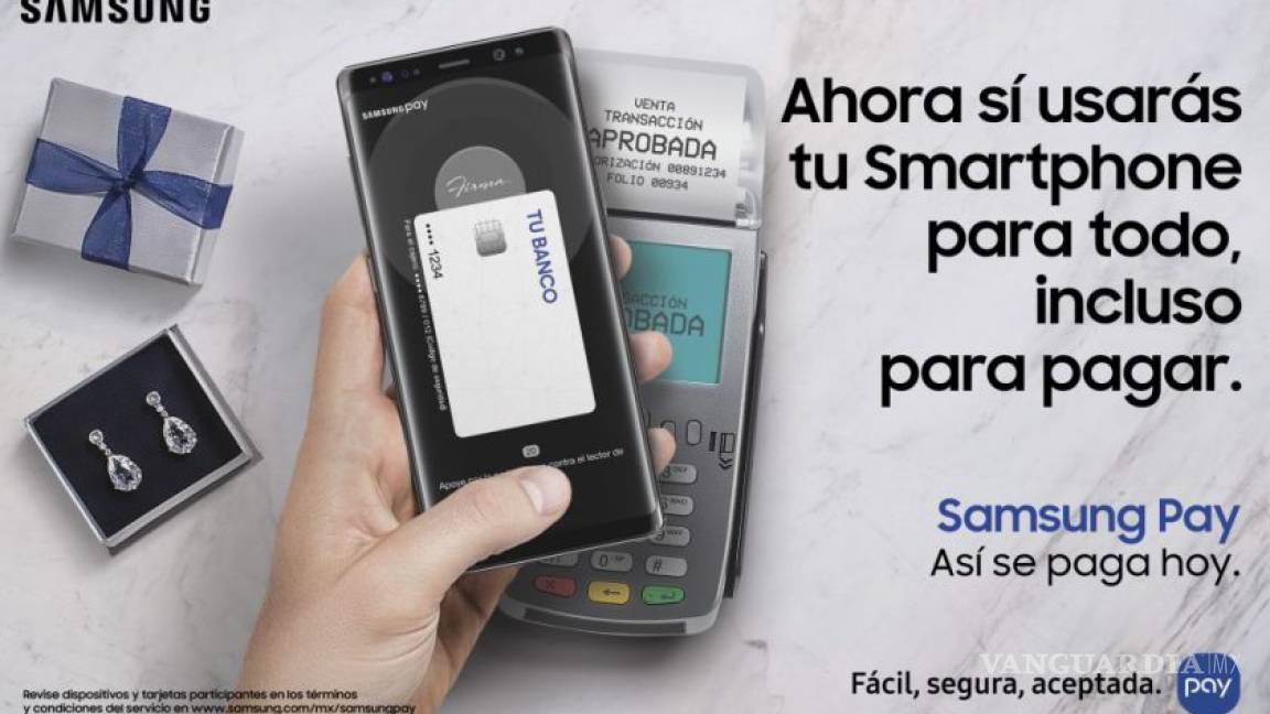 Samsung crea innovadora forma de pago