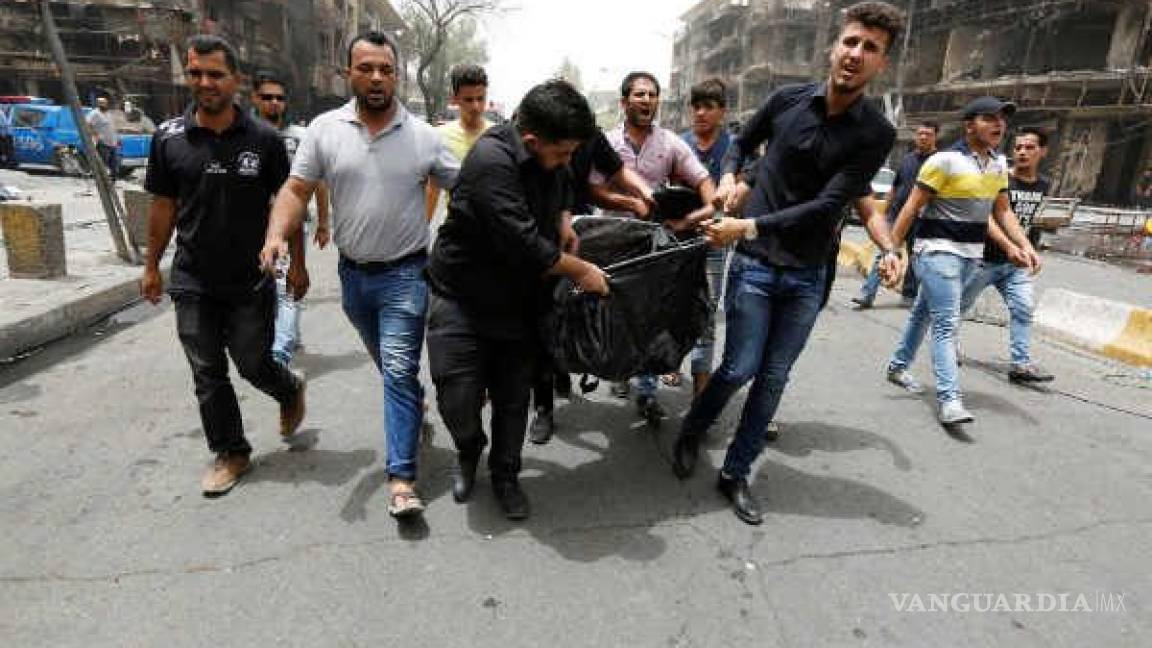 Sube a 180 cifra de muertos por atentado suicida en Bagdad; EI reivindica ataque