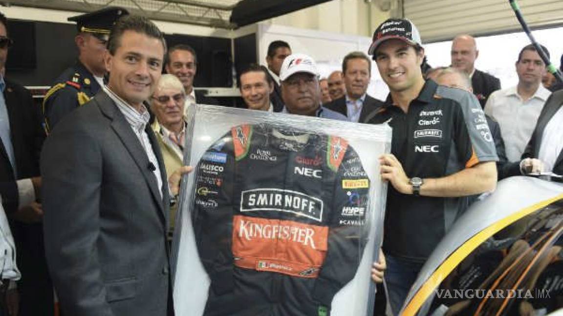 Peña Nieto desea una gran carrera a pilotos que participan en el GP México