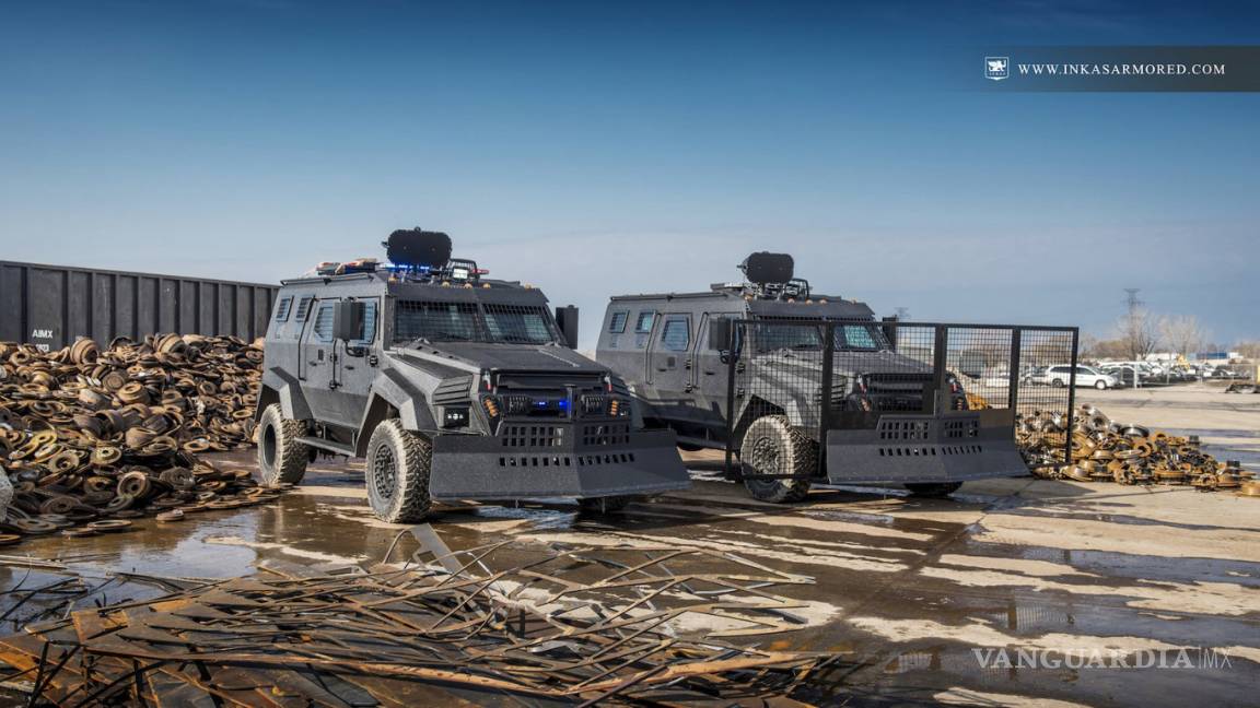 $!Inkas Sentry MPV, bestial pick-up blindada pensada para un uso militar y policial
