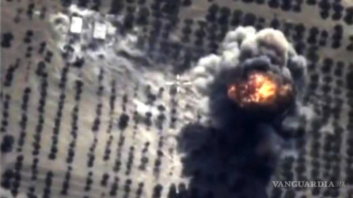 Bombardeo de aviones rusos en Siria deja 45 muertos, entre ellos civiles
