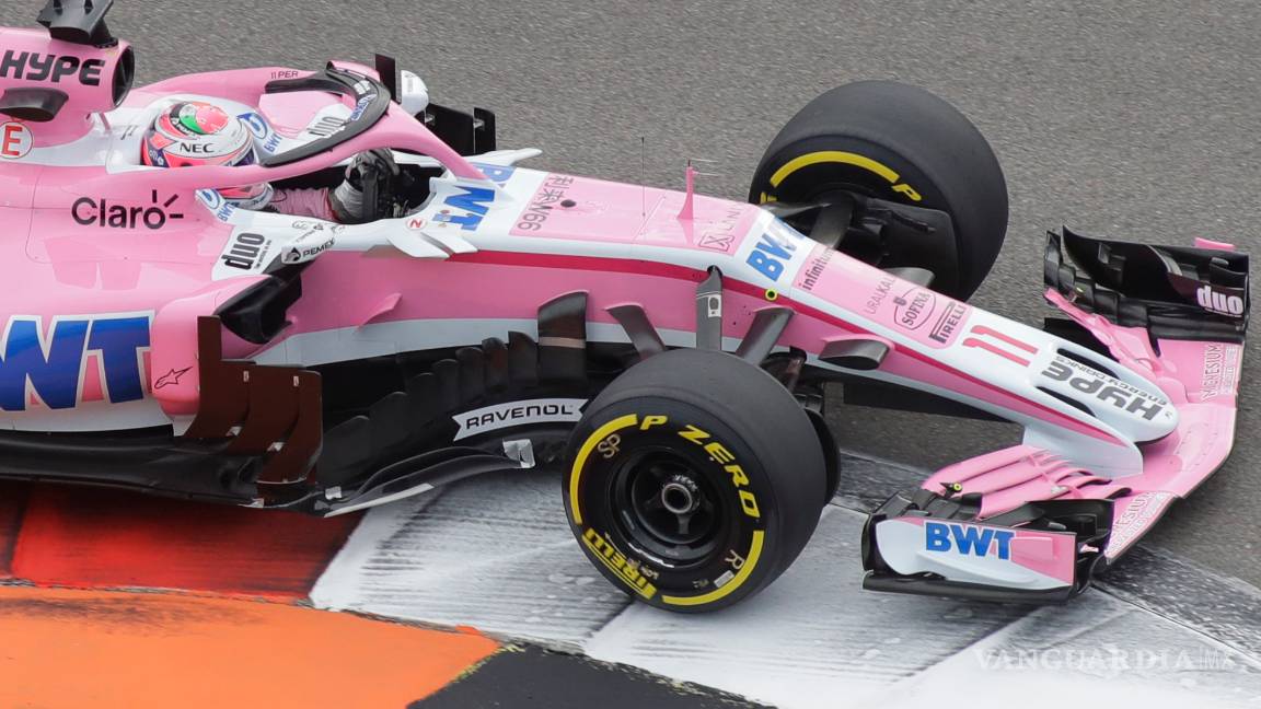 $!Pérez termina séptimo en las pruebas rumbo al GP de Rusia