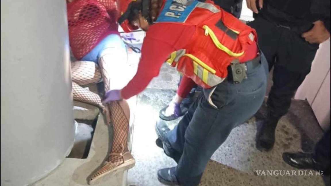 Mujer aparece herida; asegura que la agredió un elemento de la Guardia Nacional