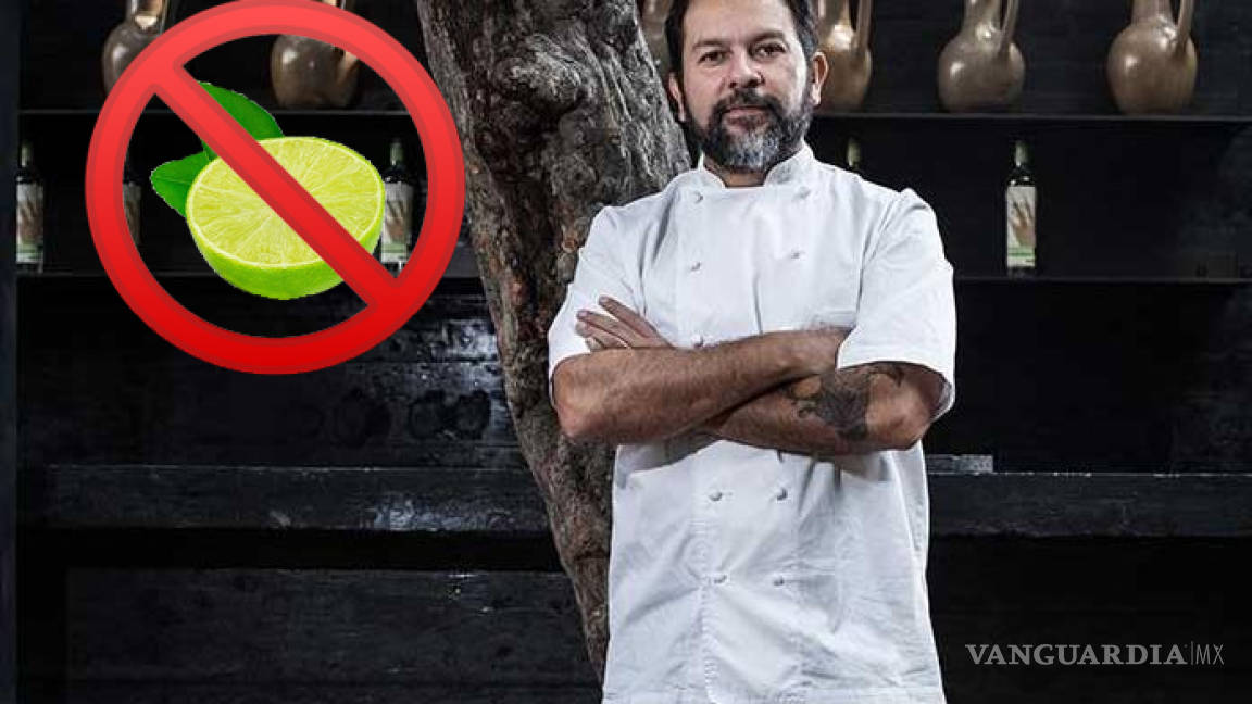 Chef Enrique Olvera arremente contra comensales que piden limón para sus platillos... ¡y enciende las redes!