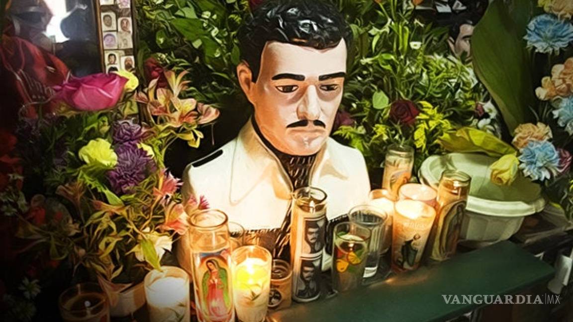 $!Revelan imágenes de Fernando Colunga como Jesús Malverde... ¡el santo patrono de los narcos!