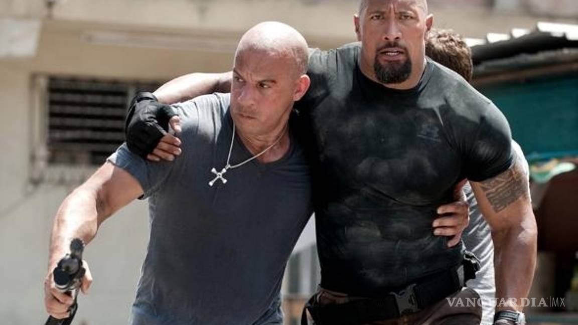 $!"The Rock" habló sobre su pelea con Vin Diesel en "Rápido y Furioso 8"
