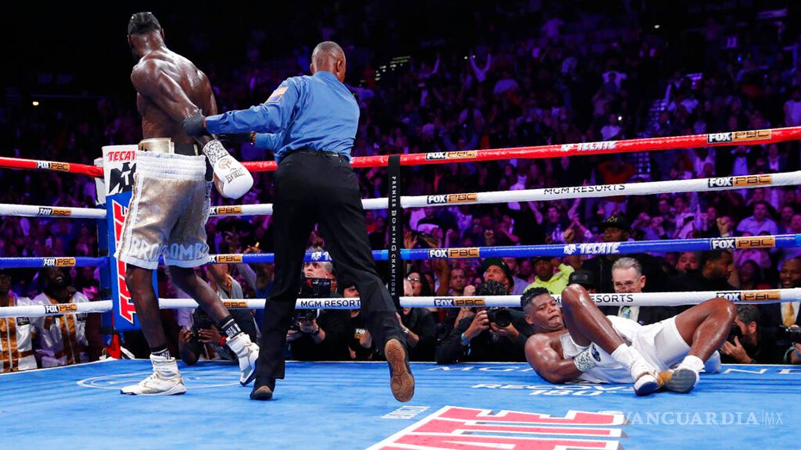 $!El impresionante KO de Deontay Wilder a Luis Ortiz