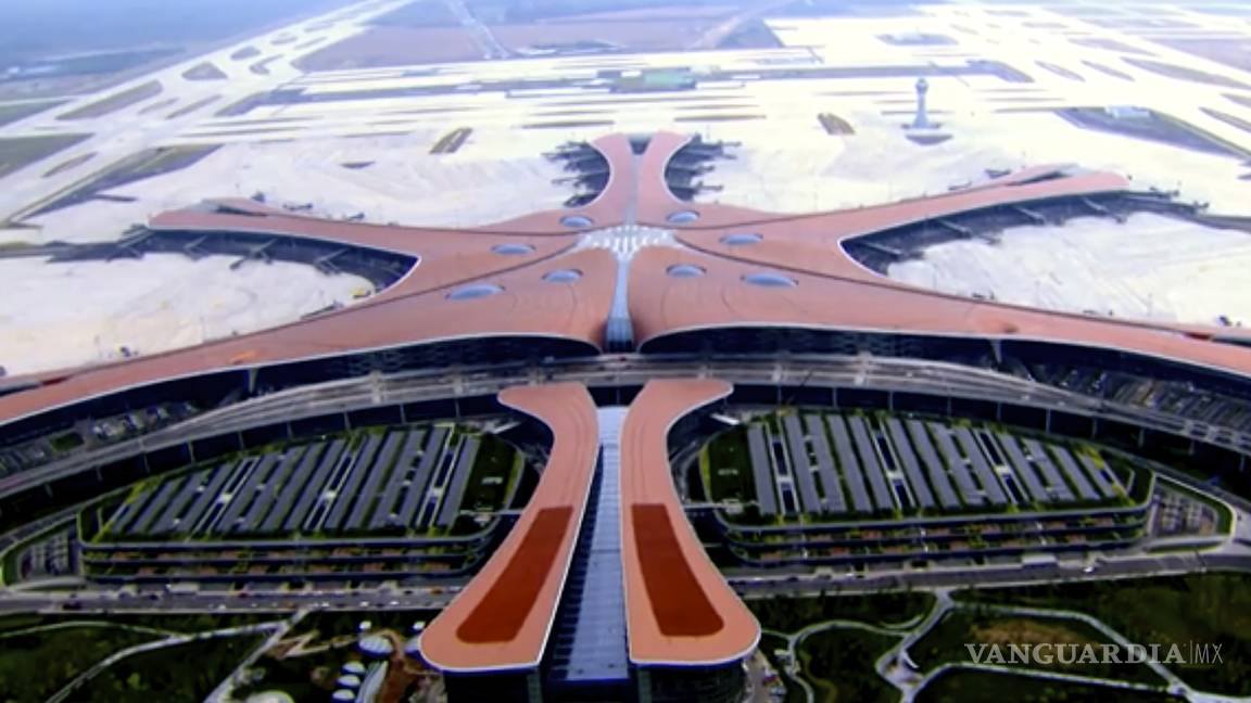 El Aeropuerto Internacional Daxing de Beijing tiene la mayor terminal del mundo