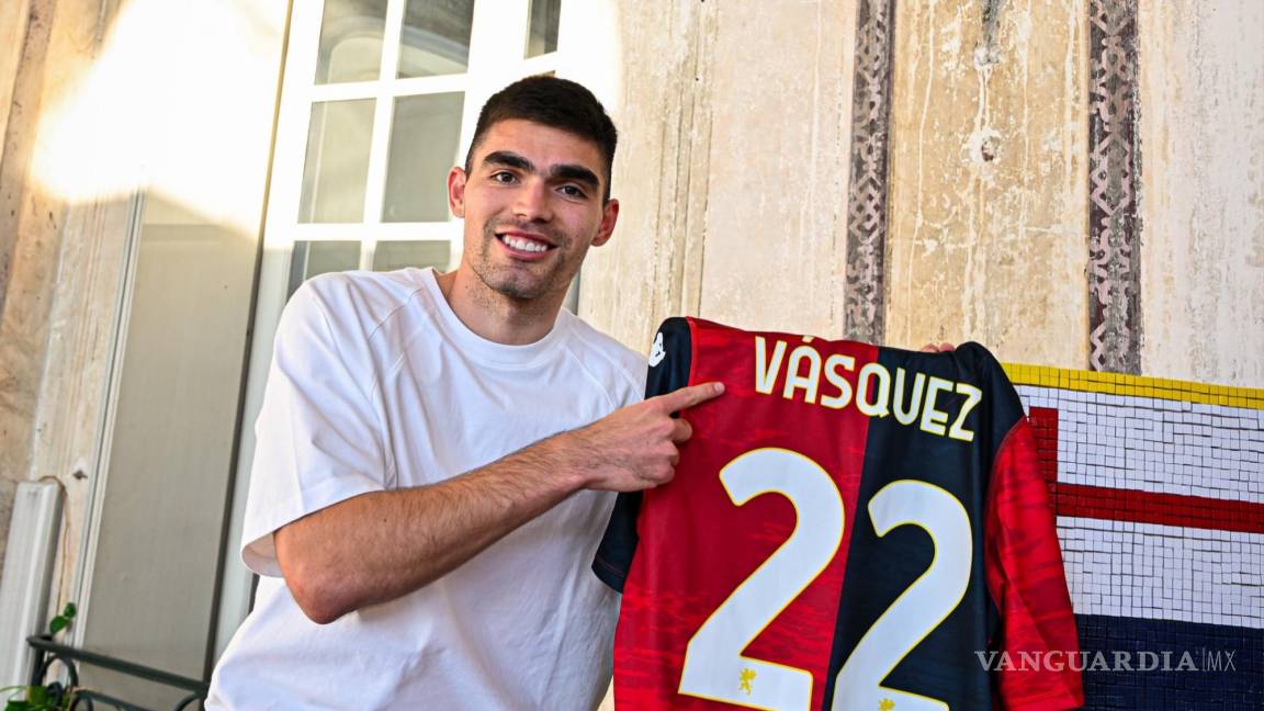 Johan Vásquez es del Genoa hasta 2027: el central mexicano firma extensión en la Serie A