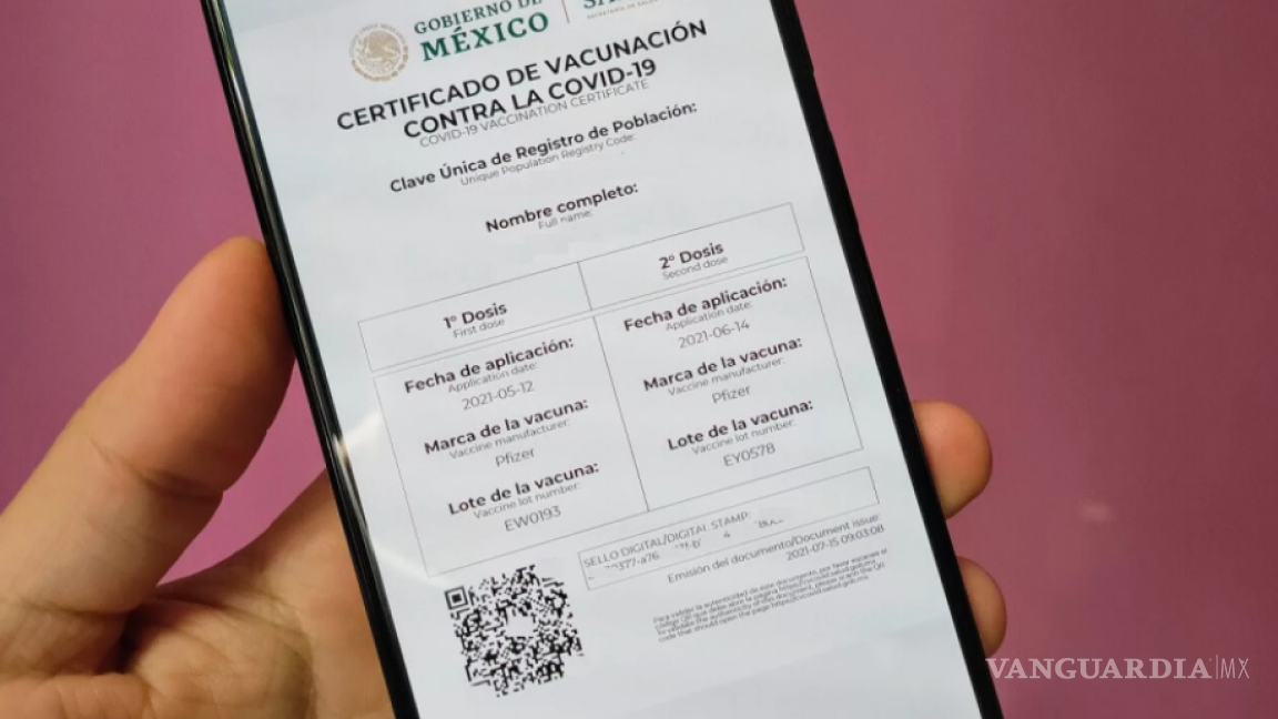 Proponen en Congreso de Coahuila exigir certificado de vacunación COVID-19; diputados lo rechazan