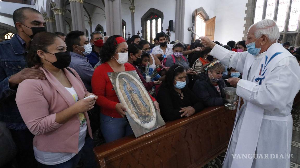 Celebran el espíritu católico en el Día de La Guadalupana en Saltillo