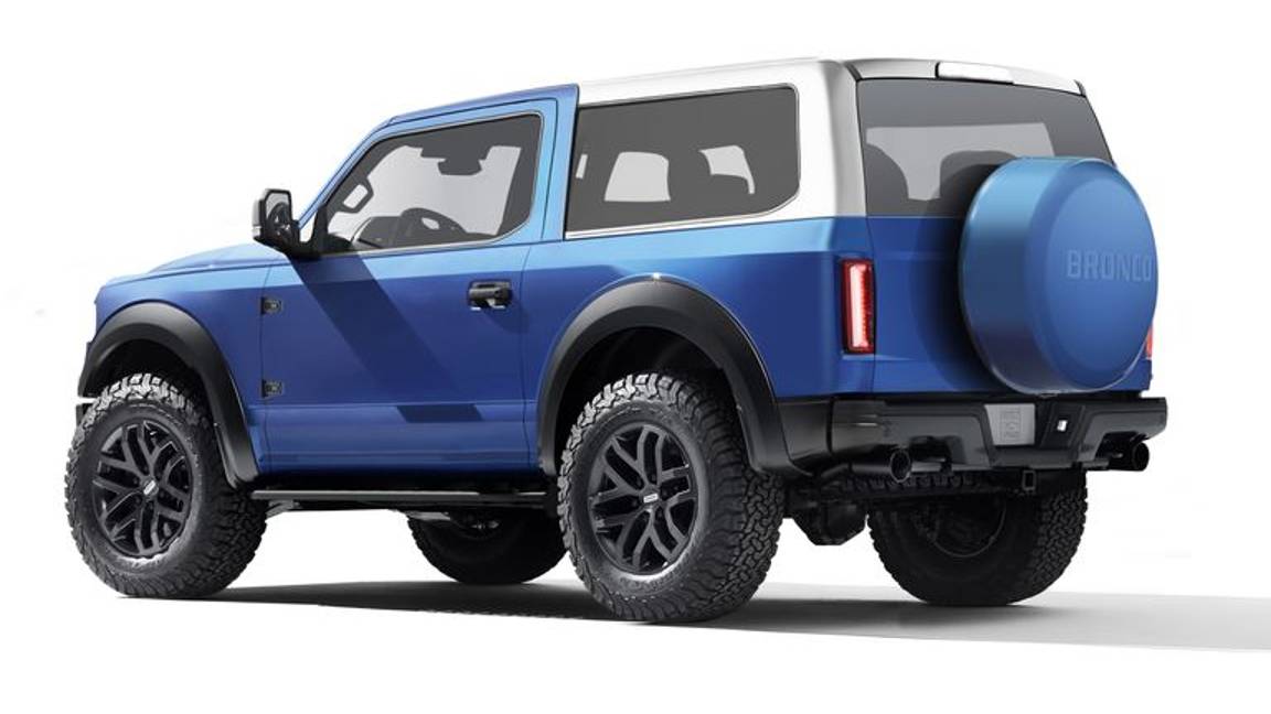 $!La Ford Bronco 2020 será tan 'retro' como la querías, esta foto lo confirma