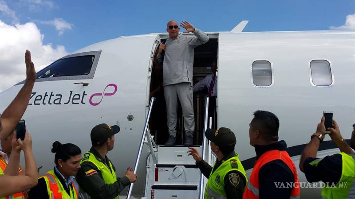 Vin Diesel llega a Colombia para la boda de Nicky Jam