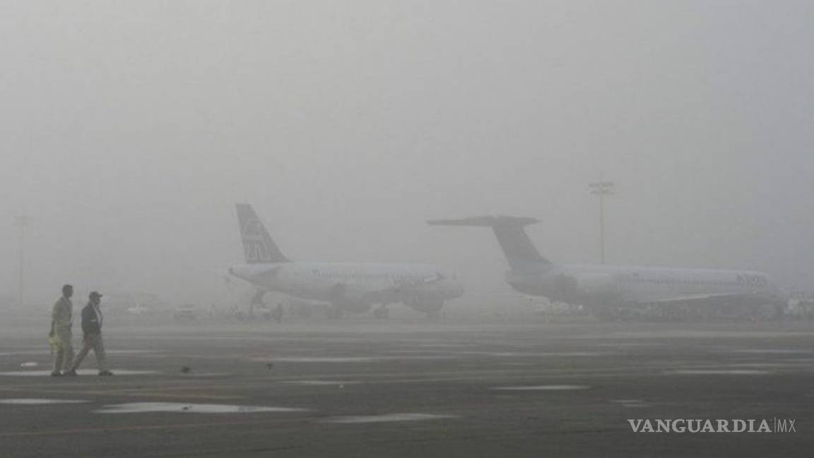 Retrasan vuelos en Aeropuerto de Monterrey por llovizna y neblina