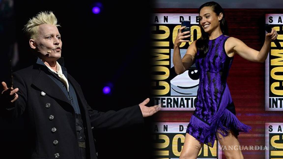Gal Gadot y Johnny Depp enloquecen la Comic-Con