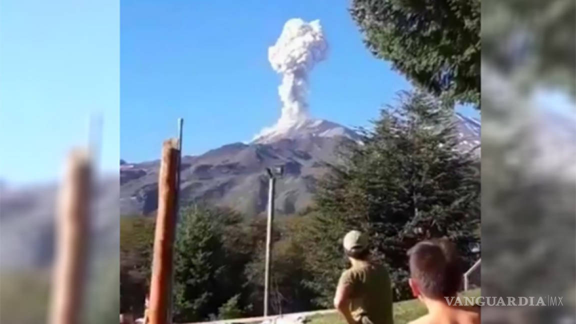 Alerta por explosión y sismo en complejo volcánico del sur de Chile