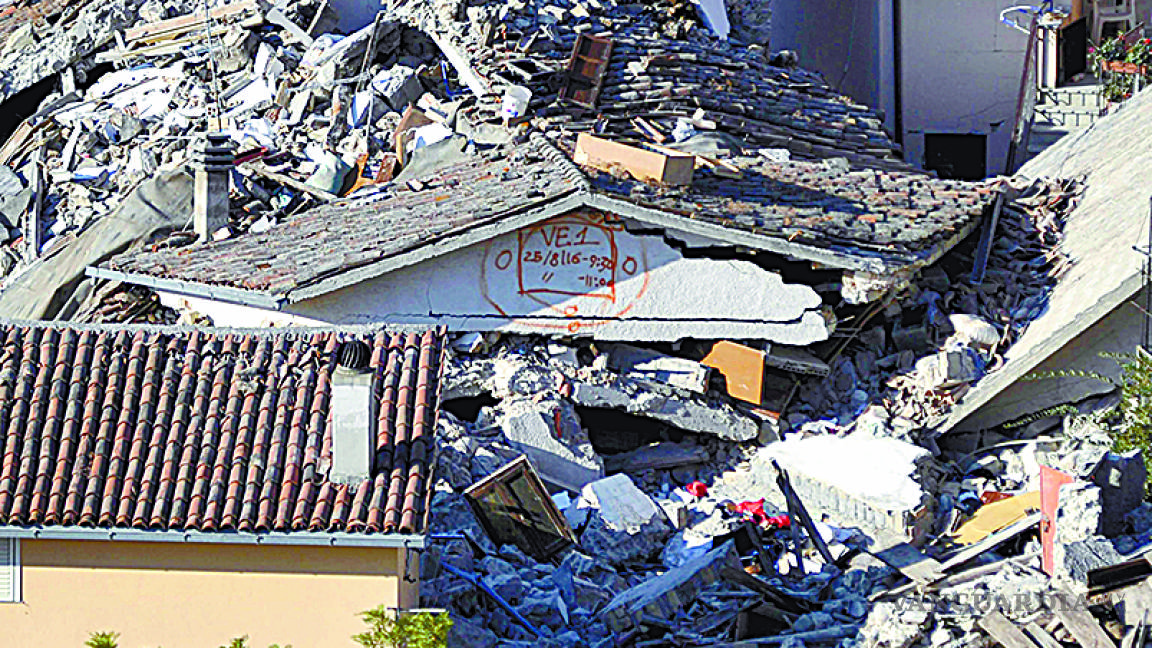 Italia admite falta de prevención ante sismos