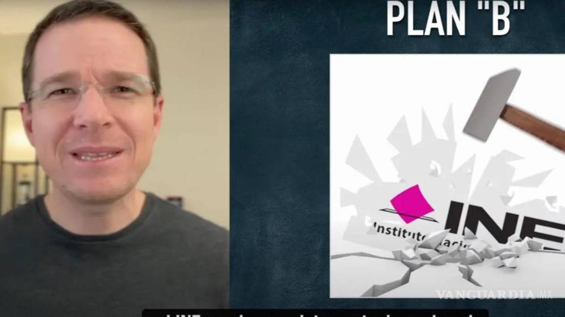 Acusa Anaya a AMLO de querer destruir el INE: Plan B es una ‘reverenda tontería’