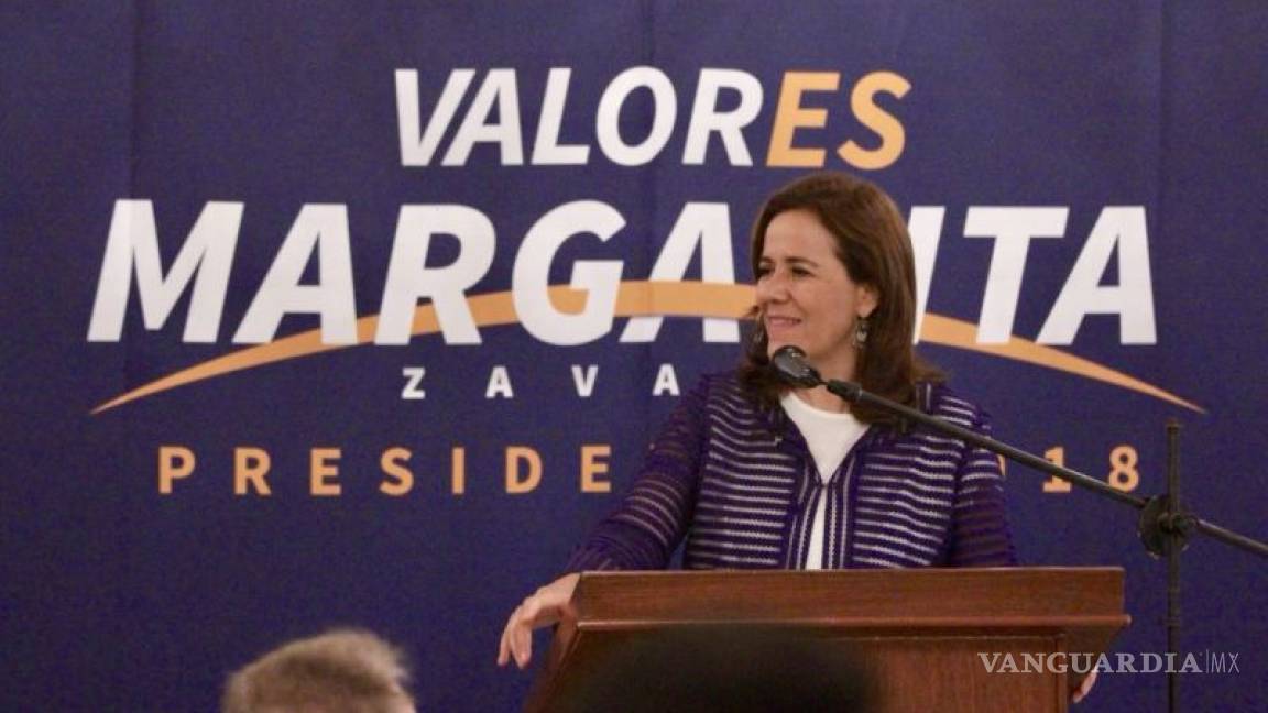 Margarita Zavala va con el PAN por una diputación federal