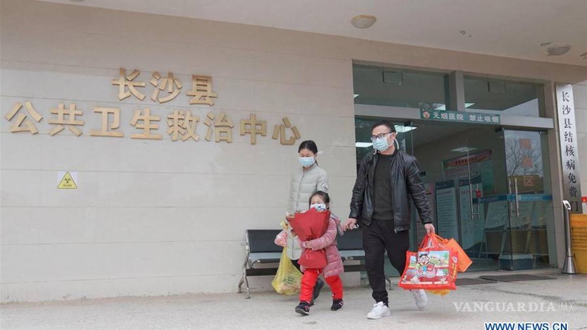 $!475 pacientes con coronavirus son dados de alta tras recuperación en China