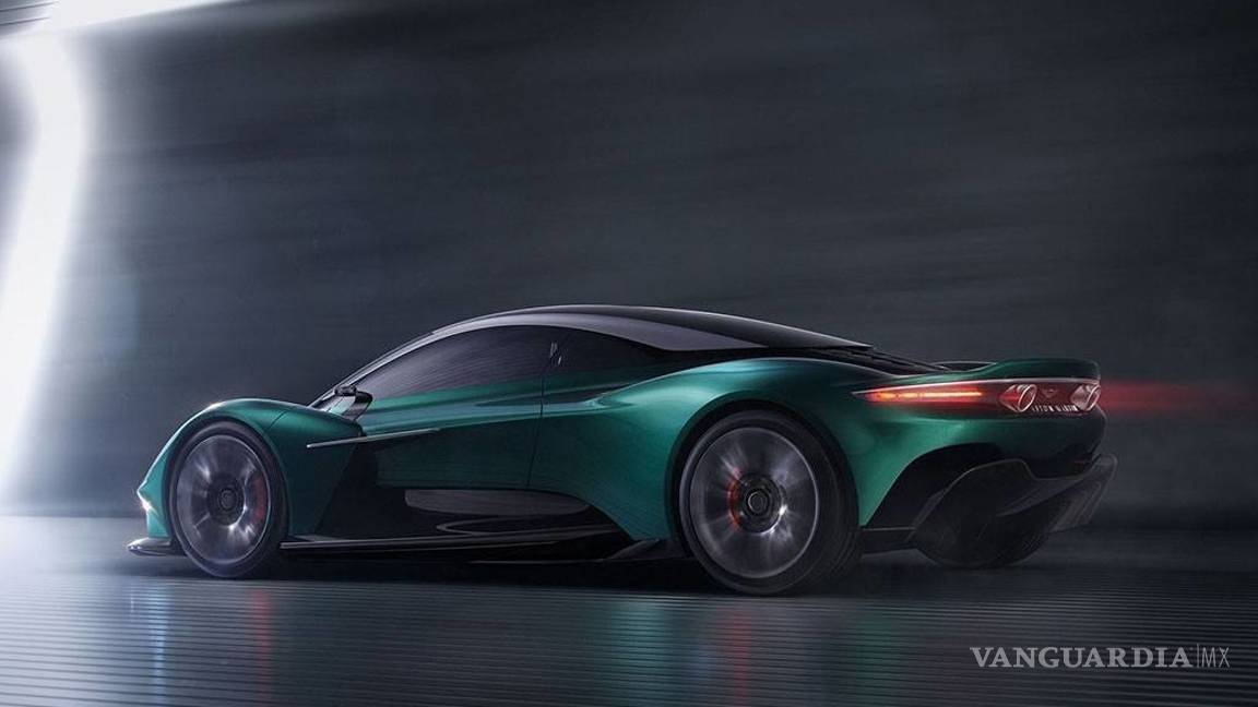 $!Aston Martin deja ver al Vanquish Vision, así será su nuevo deportivo con motor central