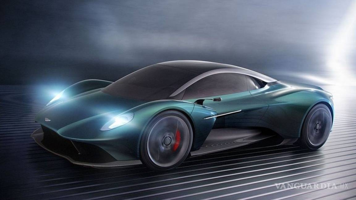 Aston Martin deja ver al Vanquish Vision, así será su nuevo deportivo con motor central