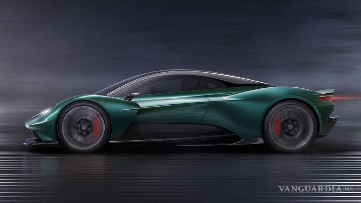 $!Aston Martin deja ver al Vanquish Vision, así será su nuevo deportivo con motor central