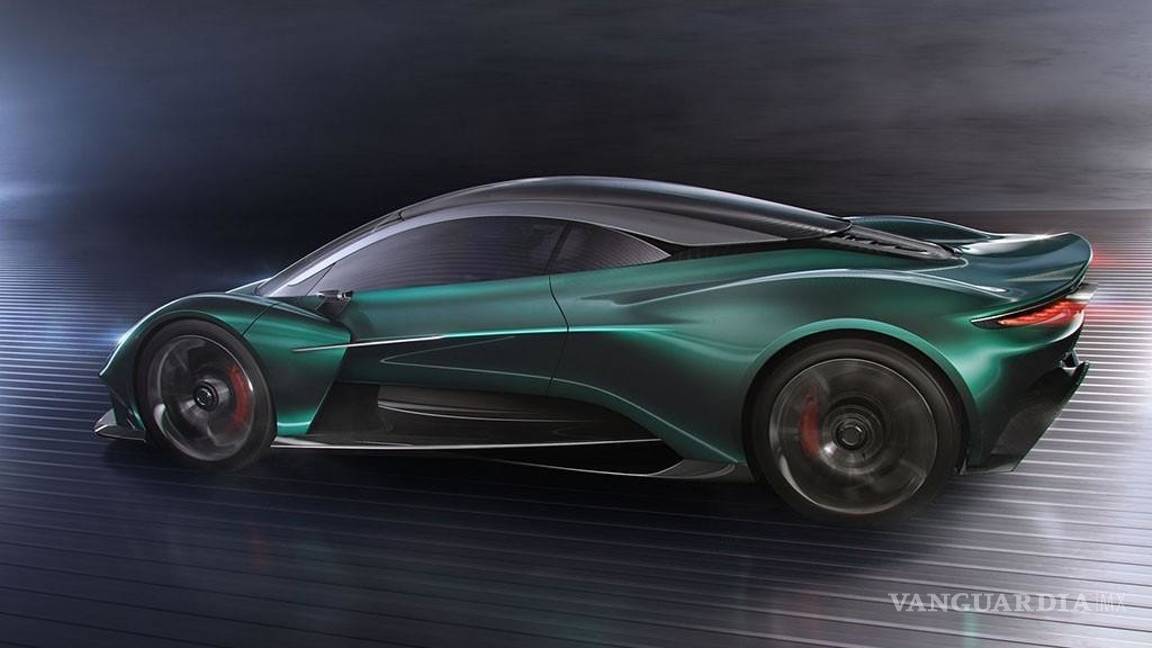 $!Aston Martin deja ver al Vanquish Vision, así será su nuevo deportivo con motor central
