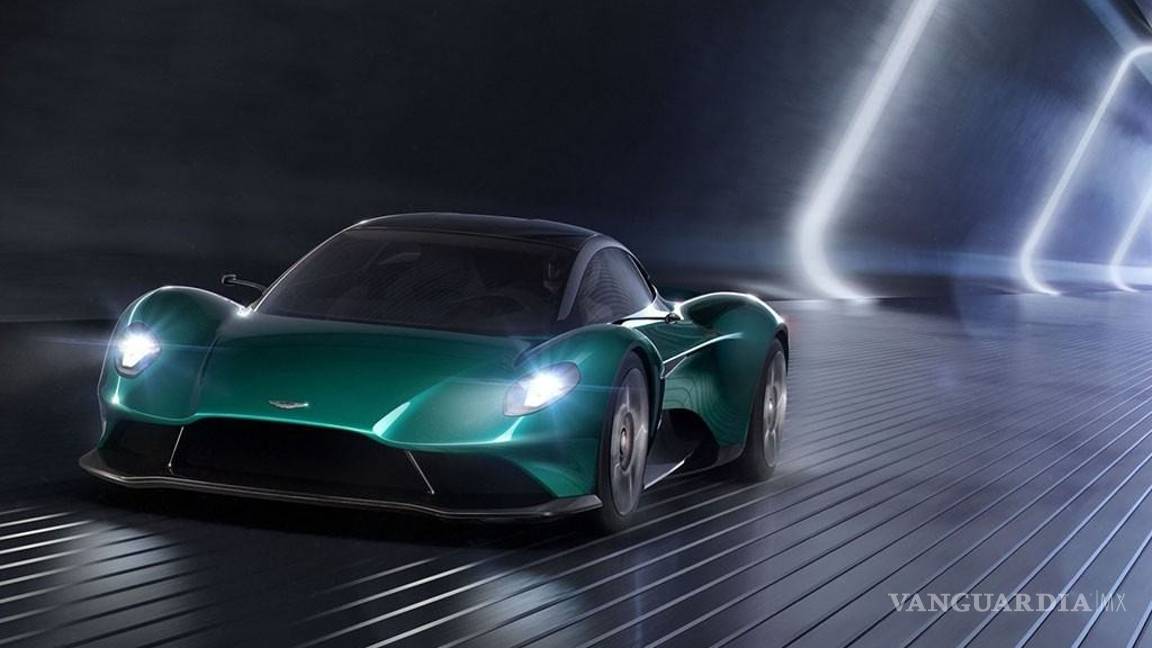 $!Aston Martin deja ver al Vanquish Vision, así será su nuevo deportivo con motor central