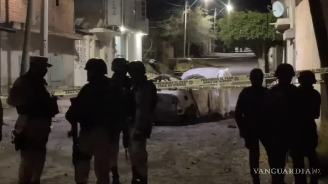 ‘Coche bomba’ deja 10 elementos de la Guardia Nacional heridos en Celaya