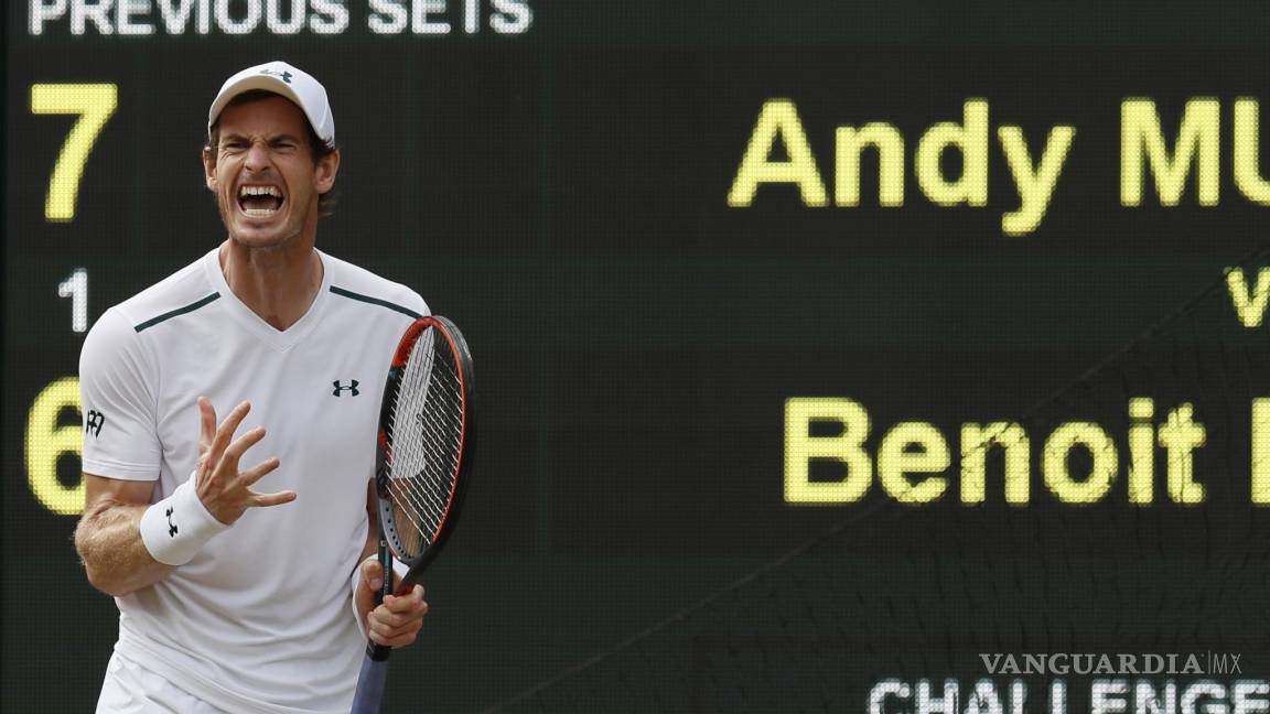 Murray derrota a Paire y avanza por décima ocasión a los Cuartos de Final en Wimbledon