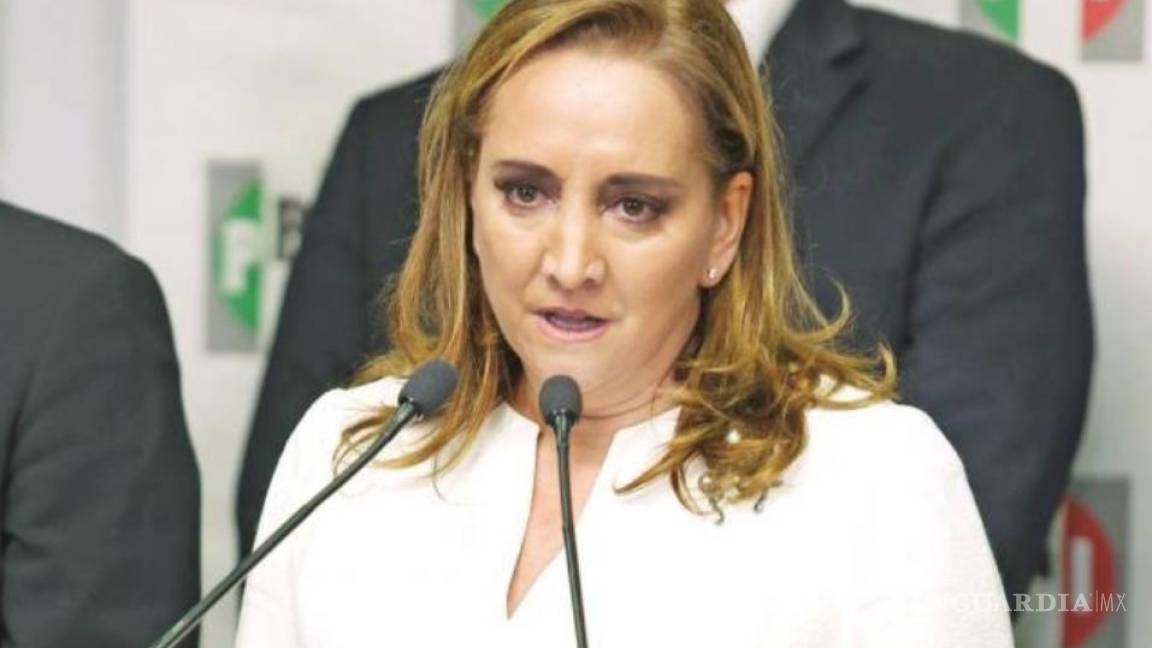 PRI formaliza dirigencia de Claudia Ruiz Massieu